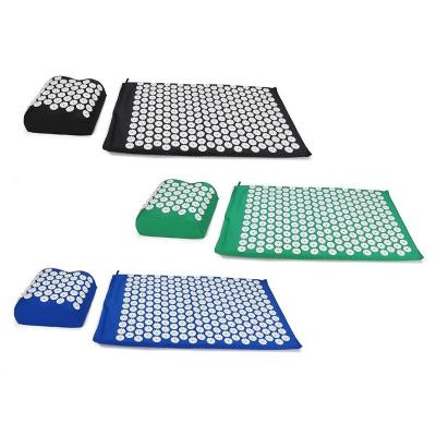 Chine Acupressure Mat And Neck Pillow Set Spike Acupressure Pillow de plastique d'Eco d'ABS à vendre