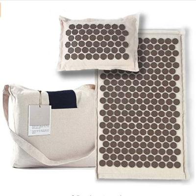 Chine 63.5*38.1*2.5cm haut Gray Massage Acupressure Yoga Mat étirable avec des transitoires à vendre