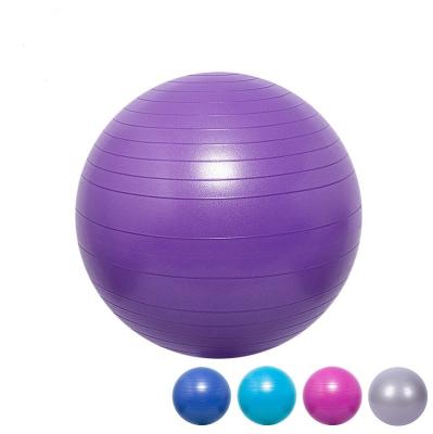 Chine Stabilité intérieure de vitesse de forme physique de la boule 1600g de yoga de séance d'entraînement de cuisse du pourpre 45CM de ZH à vendre