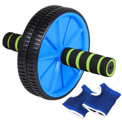 China ZHIHUI Single Wheel Ab Roller Plastic Disc Ab Wheel Roller Set Bodybuilt For Home for sale