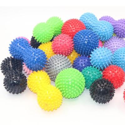 Chine Muscle formant la boule en épi molle de thérapie de PVC 9cm de boules de libération de Myofascial à vendre