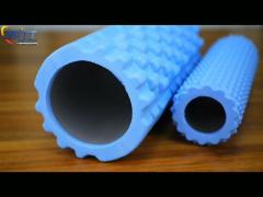 OEM Vibrating Massage Foam Roller Bluetooth Silicone Foam Muscle Deep Tissue