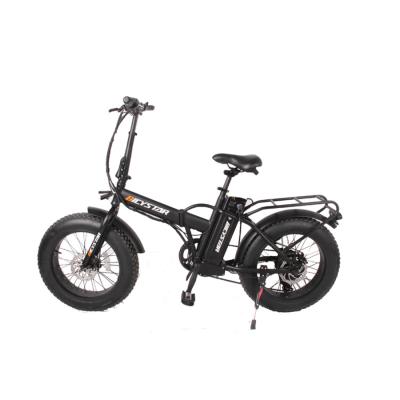 China 2022 steel 250w fat tire folding e bike fat bike 20 inch popular steel electric e bike for sale Te koop