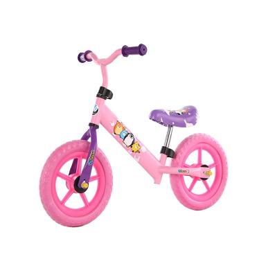 China J OEM Kid Steel Balance Bike No Pedal Push Bike Running Bicycle à venda