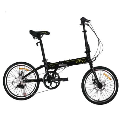 China 2020 Hot Sale 20 Inch Alloy Rim Folding Steel Cycle Spoke Folding Bike 6 Speed ​​Mini Folding Bike en venta