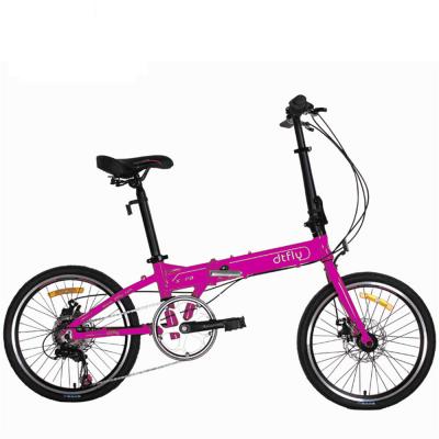 中国 2020 Hot Sale 20 Inch Alloy Rim Folding Steel Cycle Spoke Folding Bike 6 Speed ​​Mini Folding Bike 販売のため