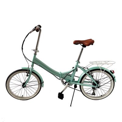 Κίνα New Design Hot Sale Folding Bike Light Pink Mini Folding Bicycle Hot Sale Steel Folding Bike προς πώληση