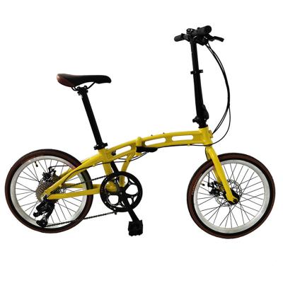 China Steel box OEM 14 inch or 20 inch folding bike street mini bike 20 inch folding bike frame for sale