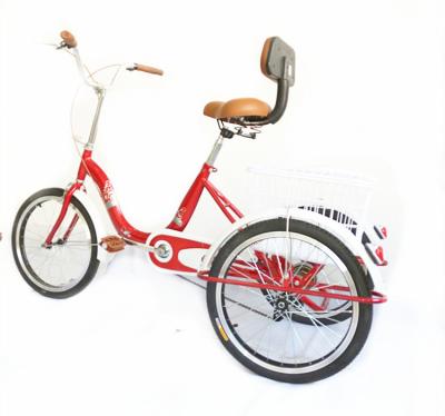 China L Popular Frame Adult Hybrid Tricycle Bike Adult Tricycle Paddle for sale