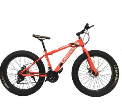 China Used big tire steel cycle 2021 26 inch fat tire mountain bike en venta