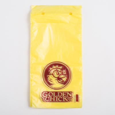 China PE Made Pe Saddle Food Packaging Plastic Bags Wholesale Custom for sale