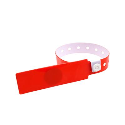 China Waterproof/Party Disposable Printable Disposable Waterproof/Rainproof Custom Printable Disposable Party Event Active Event QR Wristband UHF/13.56Mhz/125Khz RFID NFC PVC Waterproof Wristband for sale