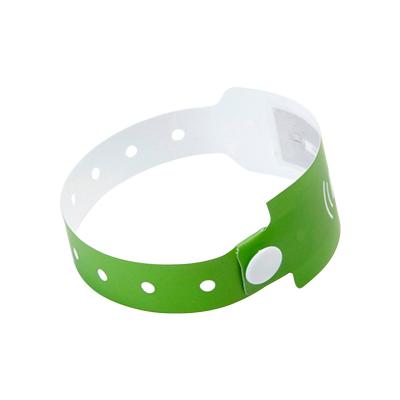 China Waterproof NFC Wristband PVC Wristband Waterproof/UHF/13.56Mhz/125Khz QR Festival Party Waterproof Disposable Printable Custom Active Event RFID for sale