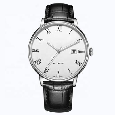 China 2021 Automatic Date Hot Sale Original Men's Watch Logo Fashion Simple Wrist Watch Custom Made for sale