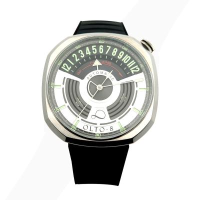 China Waterproof Customized Unique Design Mens Mechanical Watch for sale