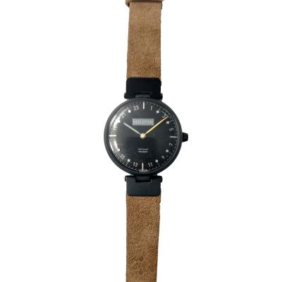 China Hot Selling Custom Quartz Leather Strap Water Resistant Watch For Lady for sale