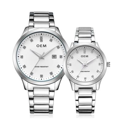 China Luxury Brand Women Quartz Water Resistant Waterproof Stainless Steel Watch OEM Supply Fashion Business Wrist Lady Watch for sale