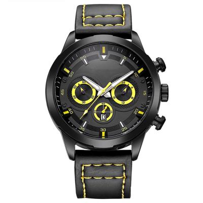 China Custom Automatic Date Mens Business Stainless Steel Sports Outdoor Sports Waterproof Multifunctional Watch for sale