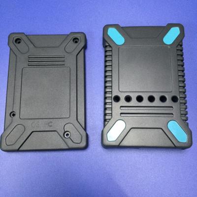 China Shenzhen High Precision OEM Silicone Plastic Mold Maker Double Shot Injection Mold Over Molded Parts for sale