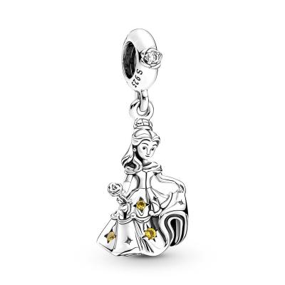 China Cute New S925 Sterling Silver Elephant Charm Beads for Pandoraes Bracelet DIY Jewelry Women's Holiday Gift for sale