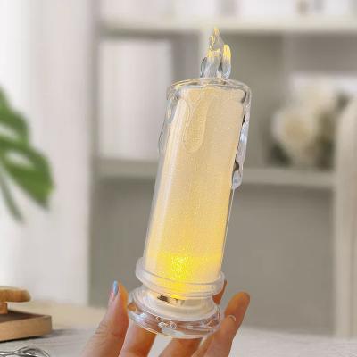 China Bestier Birthdays Home Decorative Electronic Night Light Flicker Flameless Led Candle Lamp For Church Home Decoration for sale