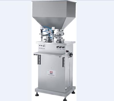 China GZ promake_Pneumatic Beverage Filling Machine With Two Heads For Liquid Content Material Filling Machine for sale