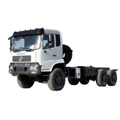 China premium six drive chassis 6*6 offroad dongfeng truck heavy special chassis 8225*2580*3150mm for sale