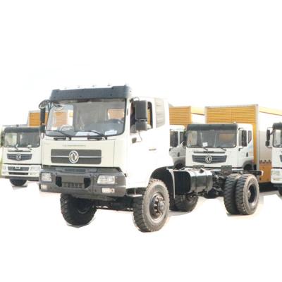 China Hot dongfeng flat head products 4*4 16 tons special vehicle chassis 7530*2500*3150mm for sale