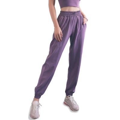 China Breathable Lulu Women Sport Pants Quick Dry Workout Exercise With Active Sport Pattern Wear for sale