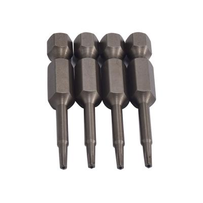 China SH1/4*200*6.0*175*2# Torx Head Screwdriver Bit Set , 1/4 Inch Magnetic Hex Shank S2 Steel Tamper Resistant Star Bit Sets for sale