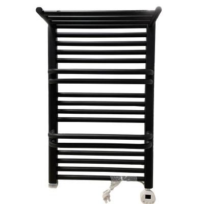 China Black Heater The New Drying Heating Dehumidification Wall Mount Bath Towel Rack for sale