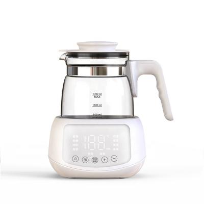 China BPA Free Most Popular Constant Temperature Baby Milk Warmer Smart Glass Electric Kettle for sale