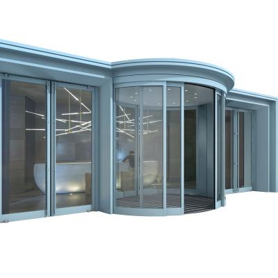 China Modern automatic natural revolving doors from Doortec for sale