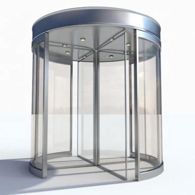 China Customized new modern design selling automatic revolving door for hotel airport and shopping mall for sale