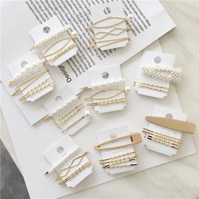 China Fashionable Pearl Women Wedding Hair Charms Jewelry For Headpiece Braids Accessories Ornaments Headband Holds Hair Comb Chinese Pin Chain for sale