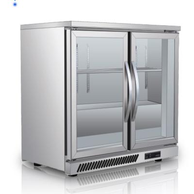 China Factory Direct Sales Double-temperature Air Cooling Freezer Freezer Display Freezers Commercial Beer Fridge Refrigerator For Drinks for sale