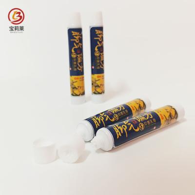 China Recyclable Material Environmental Friendly Collapsible Aluminum Tube For Medicinal Ointment Packaging for sale