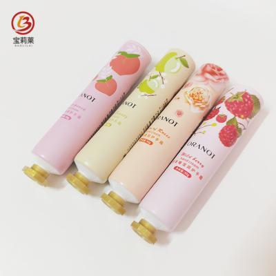 China Aluminum Classic Hand Cream Tube Recyclable Material Cosmetic Custom Tube Packaging for sale