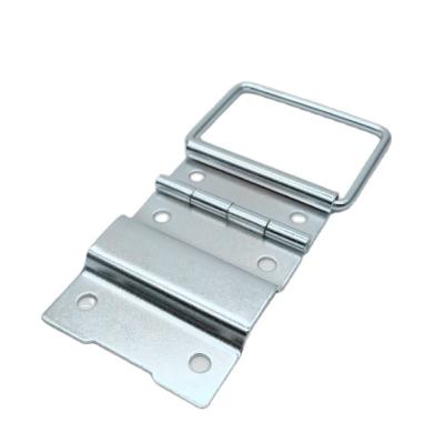 China Classic Aluminum Case Accessories Metal Box Silver Back Hinges for sale