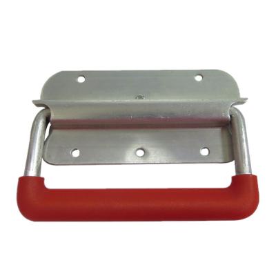 China Classic Hardware Accessories For Aluminum Box Spring Loaded Aluminum Material Handle for sale