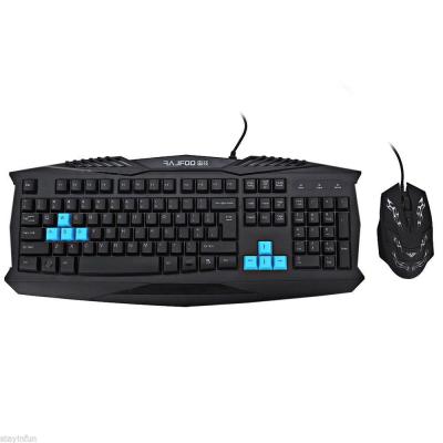 China 3-Color LED Illuminated Backlit Backlight USB Wired Gaming Keyboard for PC for sale