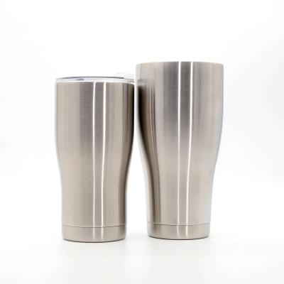 China Wholesale Double 30oz Wall Insulated Vacuum Car Tumbler Stainless Steel Regular Tumbler Mug Cups With Slide-Lid for sale