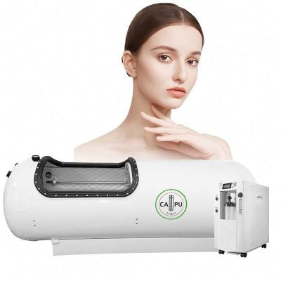 China China Beauty Care HBOT 1.5 ATA Hard Hyperbaric Oxygen Chamber Aluminum Alloy for sale