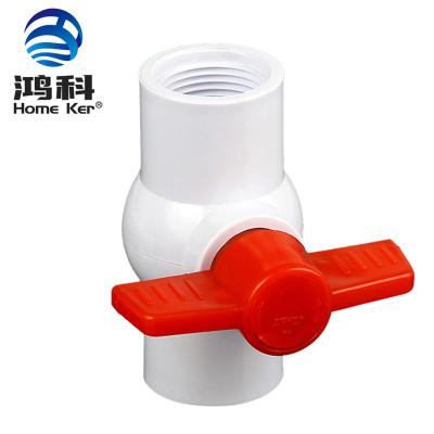 China High Quality General China Wholesale Price Plastic All Colors and Different Sizes PVC/UPVC Ball Valve Plastic Ball Valve for sale