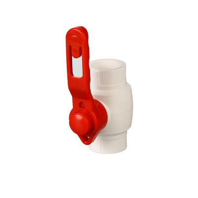 China General HIGH QUALITY RED LEVER HANDLE STAINLESS STEEL 1/2