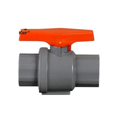 China General Pvdf/PVC PP-H Brand New Remote Control Diaphragm Plating Compact PVC Ball Valve for sale