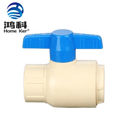 China New Design ASTM D2846 General Competitive Price Manufacturing Supply CPVC Union Professional Ball Valve for sale