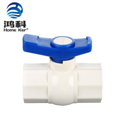 China General 2022 NEW HOT With Boat Handle PVC Ball Valve Contract Octagonal PVC Plastic Ball Valve for sale