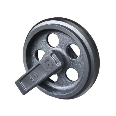 China Building Material Stores Crawler Bulldozer Excavator Spare Parts Track Double Idler Pulley Roller Pc400 for sale