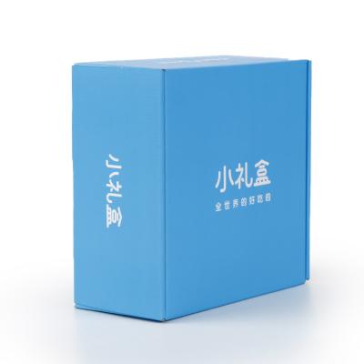 China High Quality Recycled Materials Free Design Corrugated Box Custom Logo Ad Box for sale